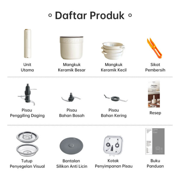 Blender Chopper Daging - Gambar 3